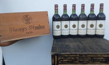 1979 Saint-Georges - Saint-Émilion - 6 Bouteilles (0,75 L), Collections