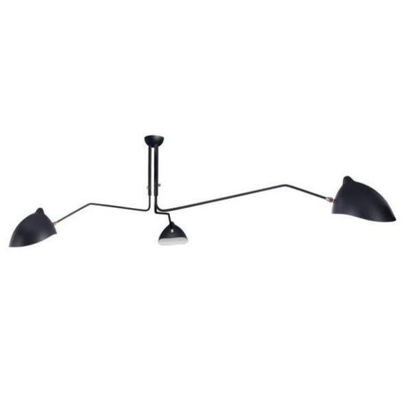 hanglamp Contemporary 3-arm zwart, Maison & Meubles, Lampes | Suspensions, Envoi