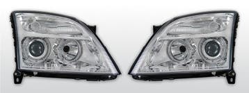 Koplampen Angel Eyes | geschikt voor Opel Vectra C 2002-2005, Auto-onderdelen, Verzenden, Nieuw, Opel