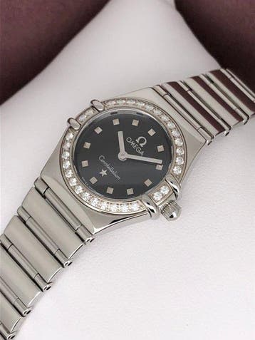 Omega - Constellation Mini My Choice Steel Diamonds -