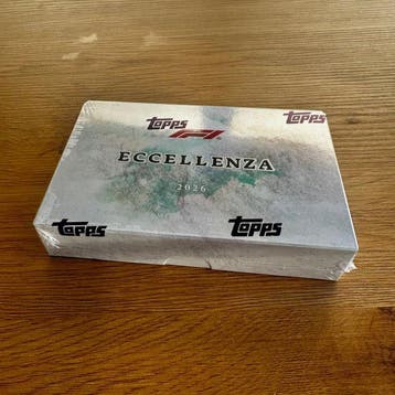 Topps Box - 2026 Topps Formula 1 Eccellenza Hobby Box –