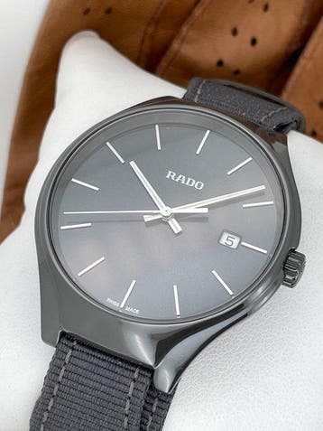 Rado - True Thinline Coulous Black - R27232106 - Homme -, Nieuw