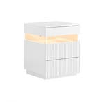 2dekans | SoBuy Nachtkastje met 3 laden, modern, voor, Huis en Inrichting, Slaapkamer | Nachtkastjes, Ophalen of Verzenden, Nieuw