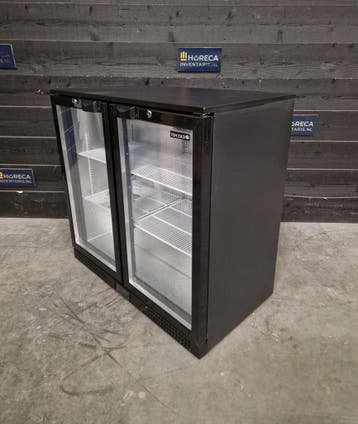 Koelkast | Tefcold | glasdeur | 2-deurs barkoeling | DB201H, Nieuw in verpakking, Koelen en Vriezen