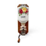 Koffiemolen - Hout, Metaal, Glas, Aardewerk - Wand, Antiquités & Art