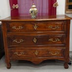 Commode - Massif provençal restauré - Noyer, Antiquités & Art
