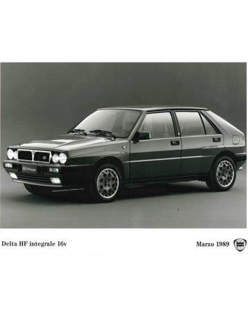 1989 LANCIA DELTA HF INTEGRALE PERSFOTO, Ophalen of Verzenden