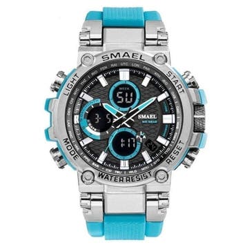 Militair Sport Horloge met Digitale Wijzerplaten voor Heren, Verzenden, Nieuw, SMAEL