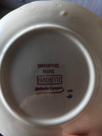 Sarreguemines - Tafelservies (68) - Aardewerk - Model, Antiek en Kunst