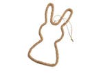 Haas frame met touw Rope Rabbit hanger 30 cm per stuk, Nieuw