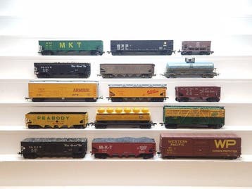 Bachmann, Athearn, Tyco H0 - Modeltrein goederenwagon (15) -, Nieuw