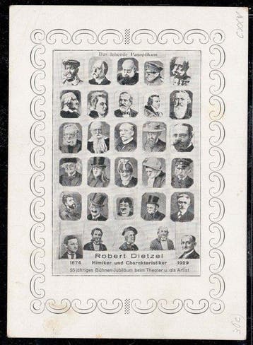 Empire allemand 1934 - 40Pf Wagner, timbre publicitaire, Gestempeld