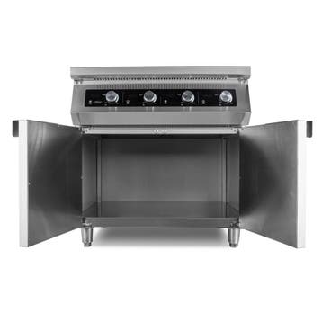 Cuiseur à induction 700 – 4 brûleurs – 17000W – avec support, Verzenden, Cuisinière, Friteuse et Grils