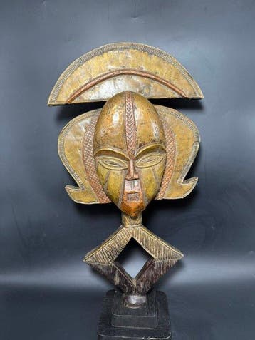 Prachtige reliekschrijn Bakota - Bakota - Gabon (Zonder