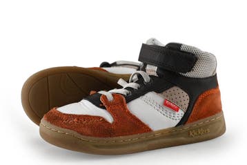 Kickers Sneakers Jongens in maat 28 Wit, Verzenden, Schoenen