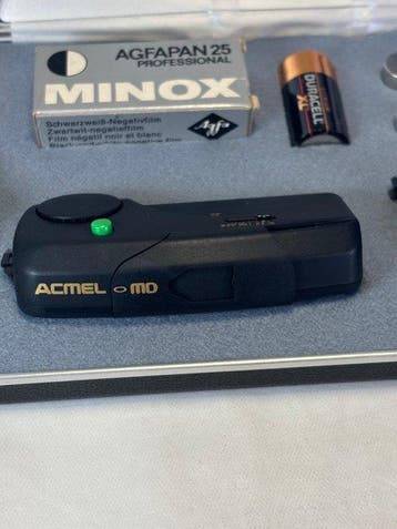 Acmel MD + MDX + hardcase + Minox film Caméra miniature