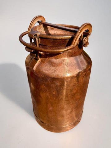 Pot à lait - Cuivre, Métal - France, années 1870, H 52,5 cm