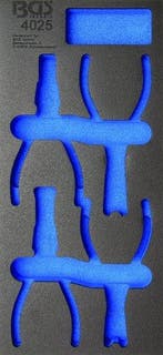 Bgs Technic 1/3 Tool Tray voor gereedschapswagen, leeg: 4-de, Verzenden, Nieuw