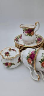 Royal Albert - Theekopjesset voor 6 personen (20) - Old
