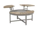 4 Seasons Outdoor Forio coffe table smoke grey 105 cm SALE |, Nieuw
