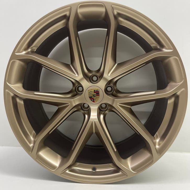 Porsche Macan II ORIGINELE 21 GT-Design Neo Dyme met banden, Auto-onderdelen, Banden en Velgen, 21 inch, Zomerbanden, 295 mm, Personenwagen