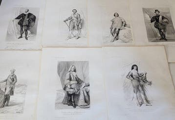Gavard charles. - Galeries historiques de Versailles - 1838