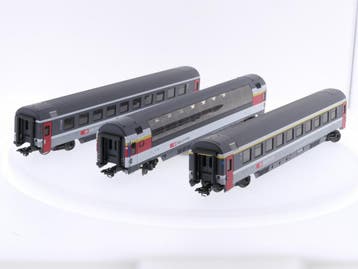 Schaal H0 Märklin 43671 Set EuroCity-snelrijtuigen van de.., Gebruikt, Overige typen, Ophalen of Verzenden, Analoog