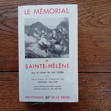 La Pleiade - Le mémorial de Sainte-Hélène (t.1 + t.2) par le