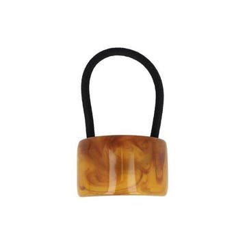 Haarelastiek – Cuff 4cm – Recht Ornament  – Kunststof –, Nieuw
