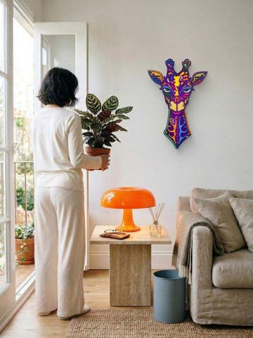 Krzysztof Gudanski - Giraffe - Animal Flow, Relief