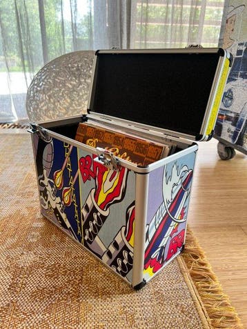 Noboringo Tribute Roy Lichtenstein! Popart Flightcase Vinyl