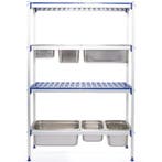 Opbergrek | Aluminium/Kunststof | 4 Schappen |, Verzenden, Nieuw in verpakking