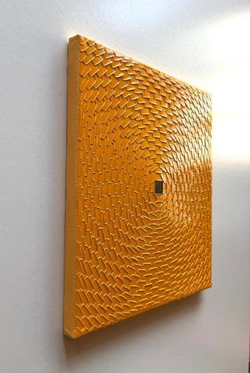 Aykaz Arzumanyan - Rose - 1052 - Abstraction géométrique