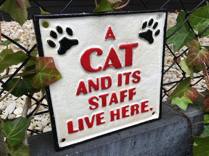 Decoratief ornament - Verenigd Koninkrijk - GIETIJZEREN, Antiek en Kunst, Curiosa en Brocante