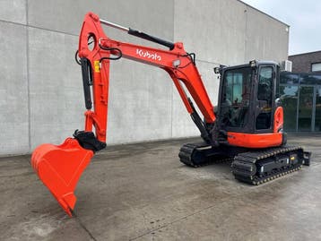Veiling: Midigraafmachine Kubota KX165-5 Diesel 2015, Ophalen