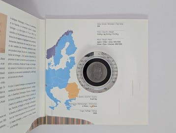 Luxemburg. 10 Euro 2010 Accord de Schengen Proof (Zonder, Postzegels en Munten