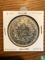 Frankrijk 5 francs 1877 (A), Verzenden, Frankrijk, Losse munt, Goud