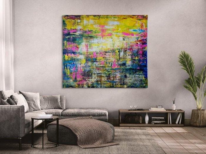 Jovan Srijemac (1962) - Morning light - (XXL), Antiek en Kunst, Kunst | Schilderijen | Modern