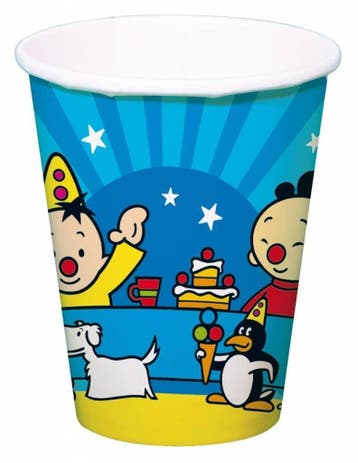 Bumba Bekers 250ml 8st, Verzenden
