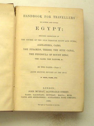John Murray - Murrays A Handbook For Travellers In Lower