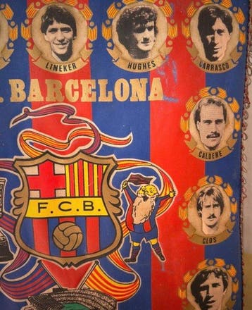 FC Barcelona - liga spagnola gagliardetto - 1982