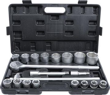 Dopsleutelset 20 mm (3/4) 19 - 50 mm 20-dlg, Verzenden, Nieuw