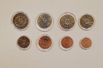 Portugal. Series 1 Cent - 2 Euro 2007 (Zonder minimumprijs)