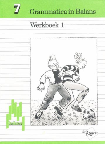 Grammatica in Balans 7 werboek 1 (per stuk), Verzenden, Nieuw