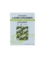 1993 TOYOTA LANDCRUISER ELECTRISCHE SCHEMA'S BIJLAGE WERKP.., Ophalen of Verzenden