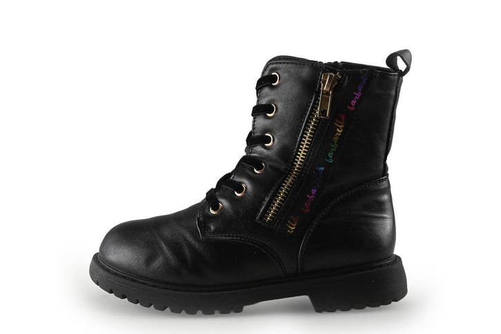 Graceland Veterboots Meisjes in maat 31 Zwart, Kinderen en Baby's, Kinderkleding | Schoenen en Sokken, Jongen of Meisje, Zo goed als nieuw
