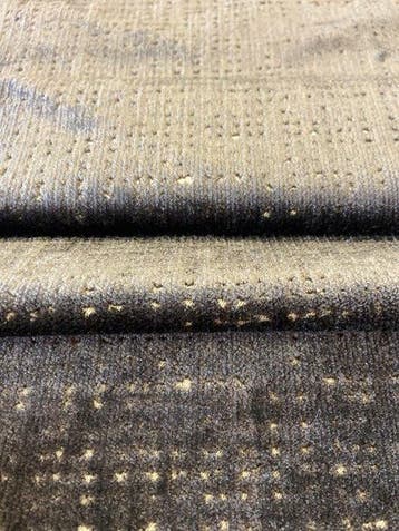 Fluweel jacquard met korte, dichte pile en geïntegreerde