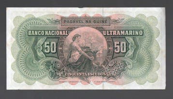 Guinée portugaise. - 50 Escudos 1964 - Pick 40 (Sans prix de