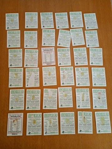 1970 Panini World Cup Mexico 70 - 36 Removed Card - Good, Verzamelen, Nieuw