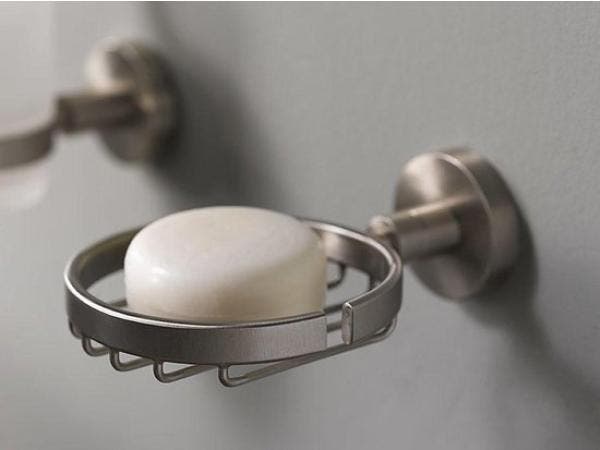 Veiling - Haceka Kosmos Zeephouder draad mat chroom, Maison & Meubles, Salle de bain | Linge de bain & Accessoires